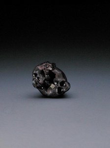 Netsuke die een moederaap en haar zoon uitbeeldt, ca. 1880-1900